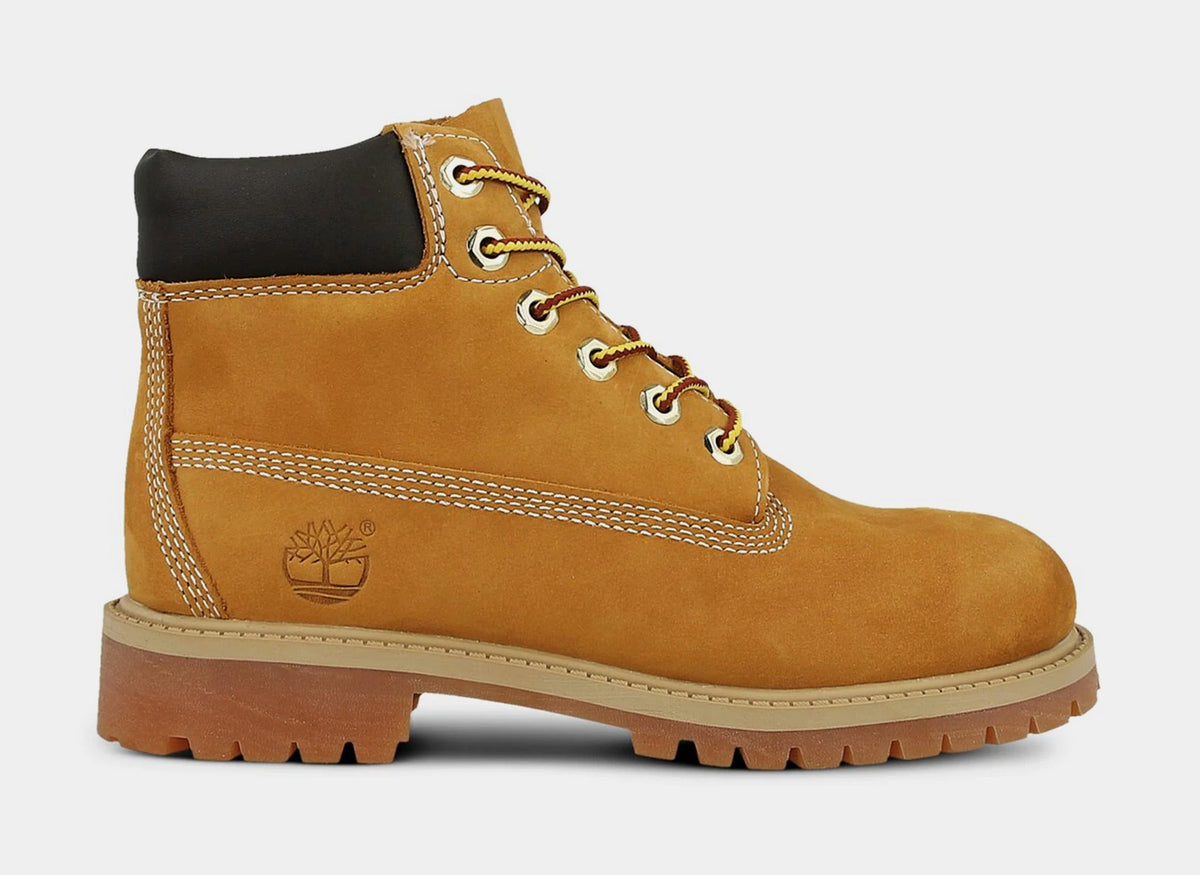 TIMBERLAND 6 Inch Premium Wheat Preschool Boots (Wheat/Brown)